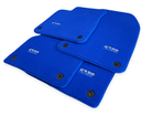 Blue Floor Mats for Audi A8 A8 D4 Long (2010-2017) | ER56 Design