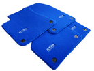 Blue Floor Mats for Audi A8 A8 D4 Long (2010-2017) | ER56 Design