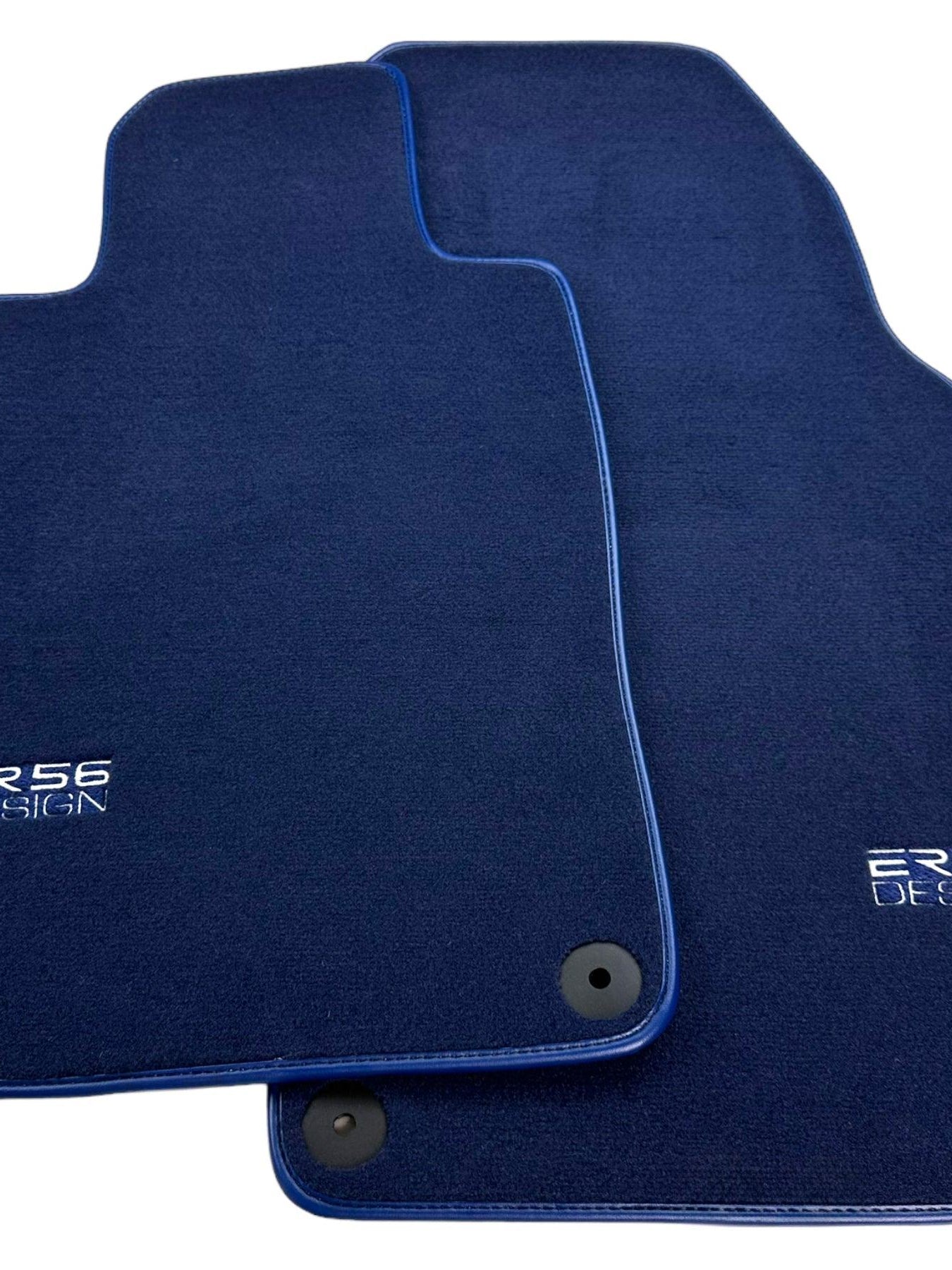 Dark Blue Floor Mats for Porsche 718 Cayman (2017-2023) | Er56 Design - AutoWin
