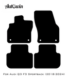 Floor Mats for AudiQ3 F3 Sportback (2018-2024) ER56 Design
