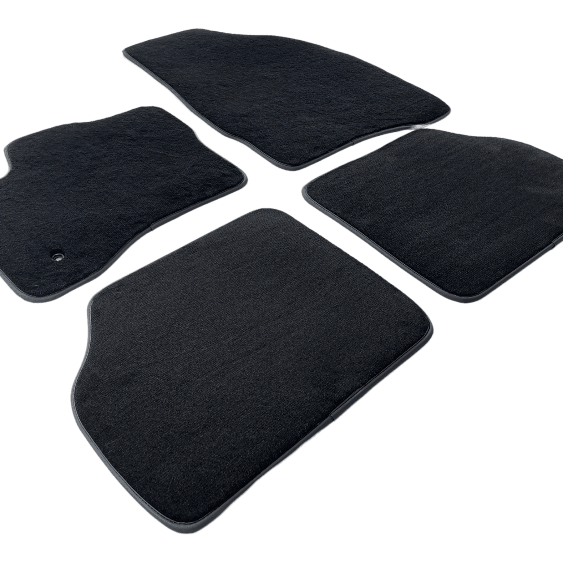 Floor Mats For Lincoln MKS 2009-2016 Black Tailored Carpets - AutoWin