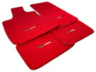 Red Floor Mats For Maserati Grecale (2023-2024) Italy Edition - AutoWin