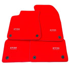 Red Floor Mats for Audi A1 3-door Hatchback 2010-2018 | ER56 Design