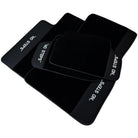 Black Floor Floor Mats For BMW 3 Series G20 No Steps Edition - AutoWin