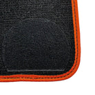 Black Floor Mats For BMW 3 Series G21 5-door Wagon | Orange Trim