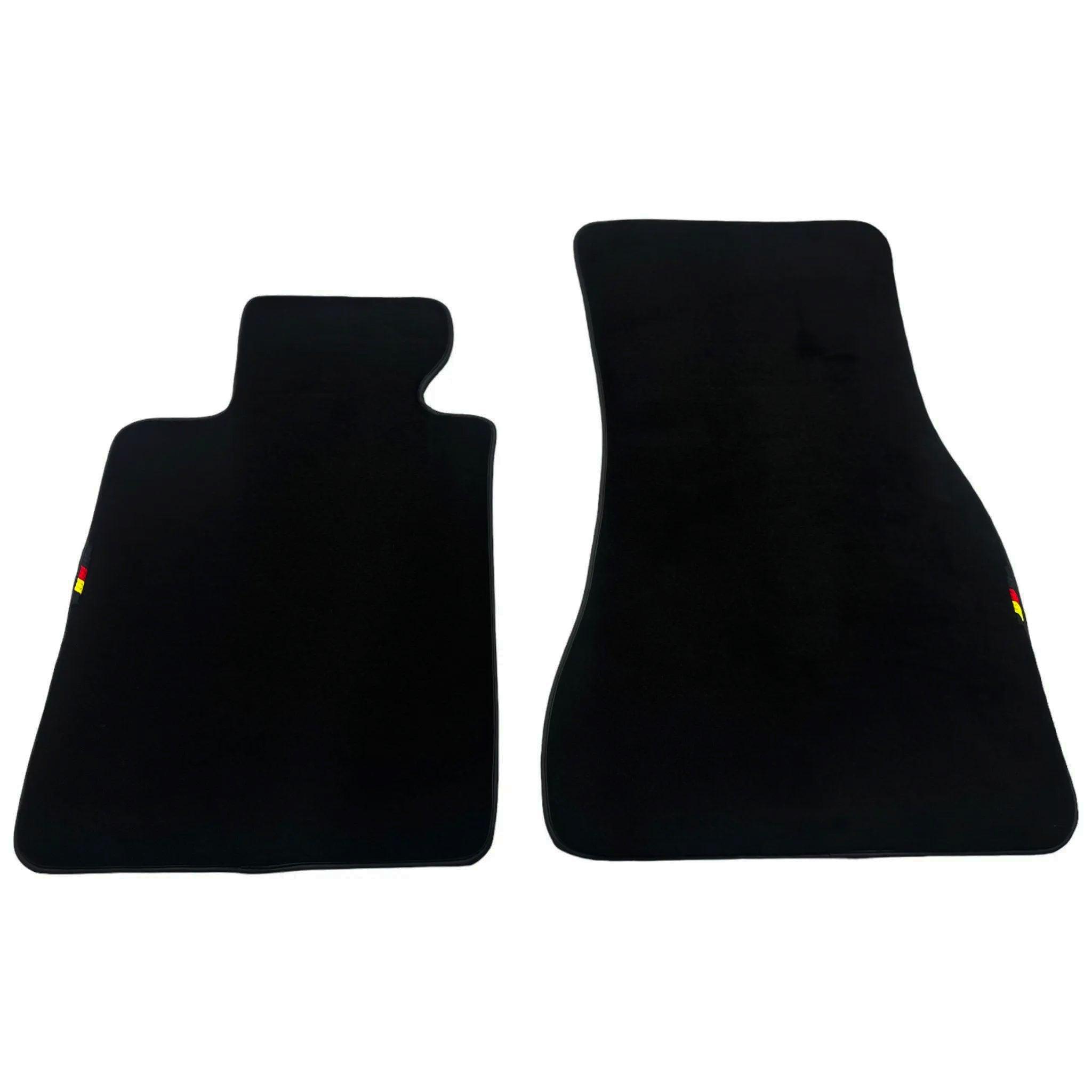 Black Floor Mats For BMW 6 Series E24 Coupe Germany Edition - AutoWin