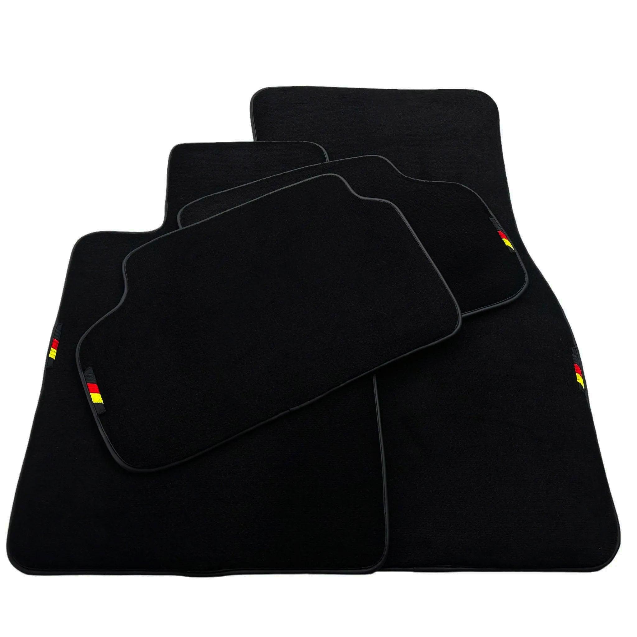 Black Floor Mats For BMW 6 Series F13 2-door Coupe Germany Edition - AutoWin