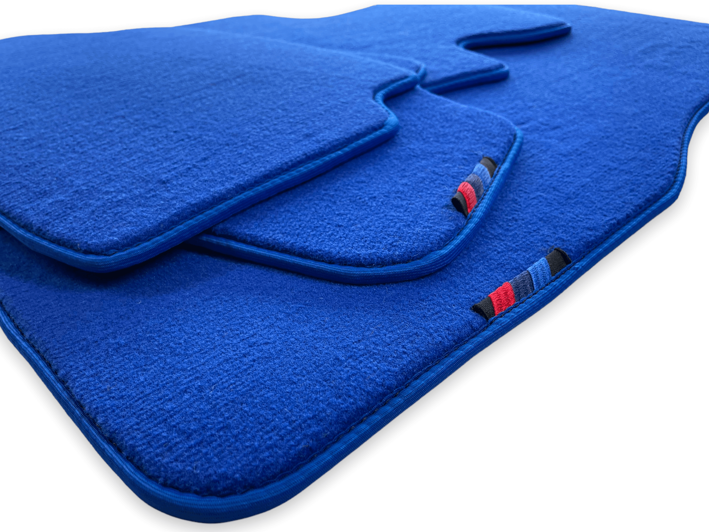 Blue Floor Mats For BMW 3 Series E90 With M Package - AutoWin