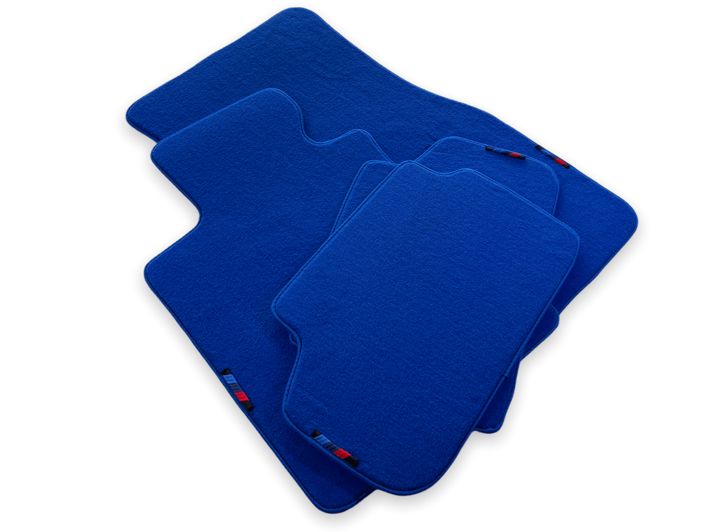 Blue Floor Mats For BMW 4 Series F33 With M Package - AutoWin
