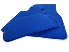 Blue Mats For BMW M3 E92 With M Package - AutoWin