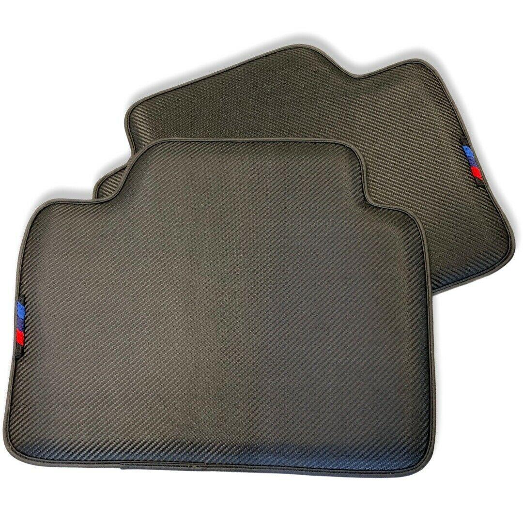 Floor Mats For BMW 5 Series E39 Autowin Brand Carbon Fiber Leather - AutoWin
