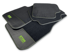 Floor Mats For BMW M6 E64 Convertible Carbon Leather Er56 Design - AutoWin