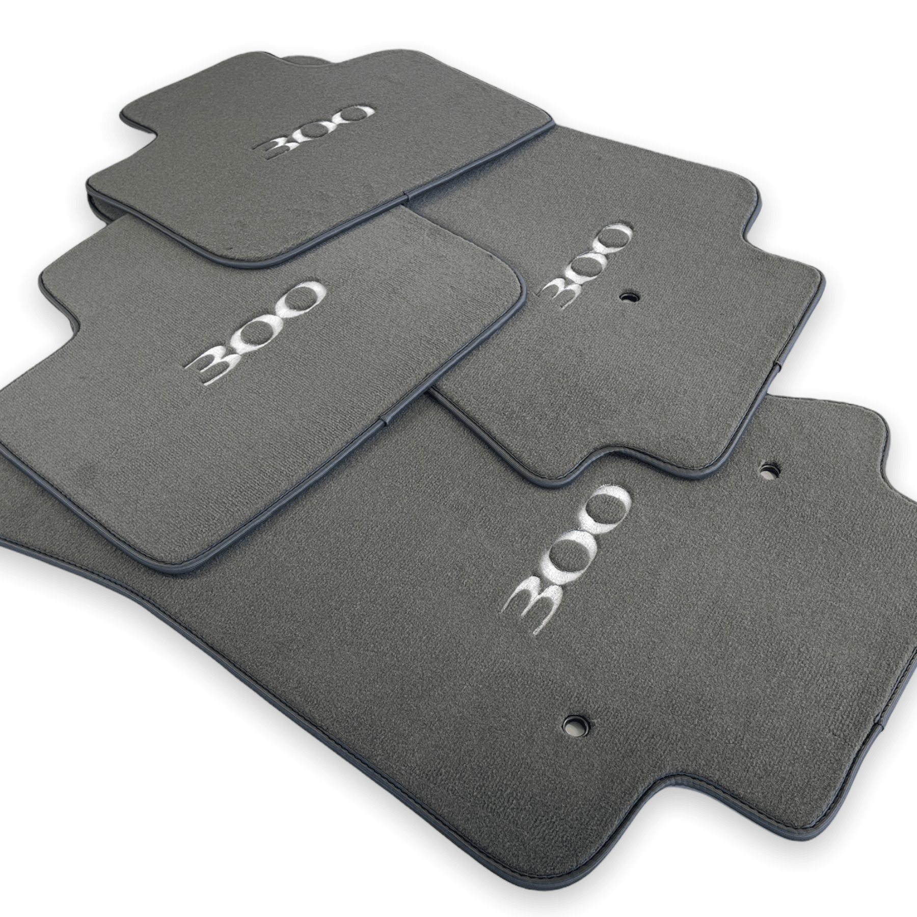 Floor Mats For Chrysler 300C Gray 2011-2022 - AutoWin