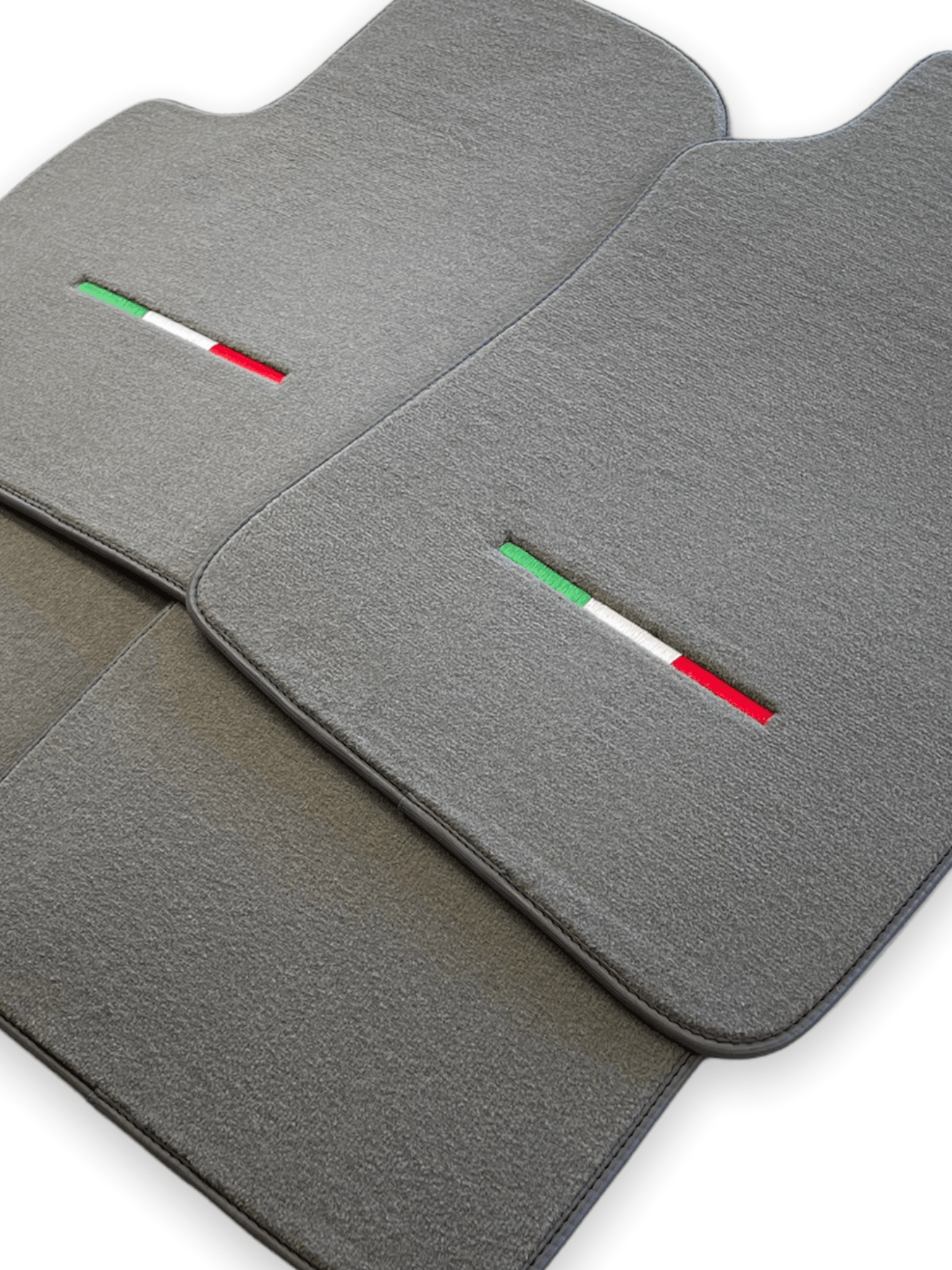 Floor Mats For Fiat 500 2008-2019 Gray Color - AutoWin