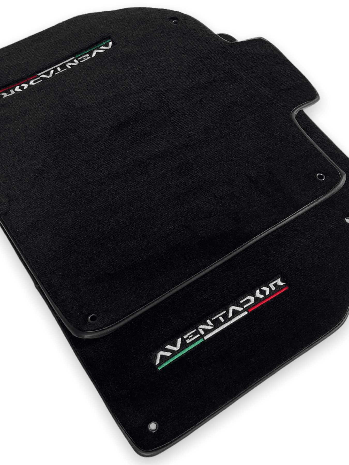 Floor Mats for Lamborghini Aventador Black Color - AutoWin