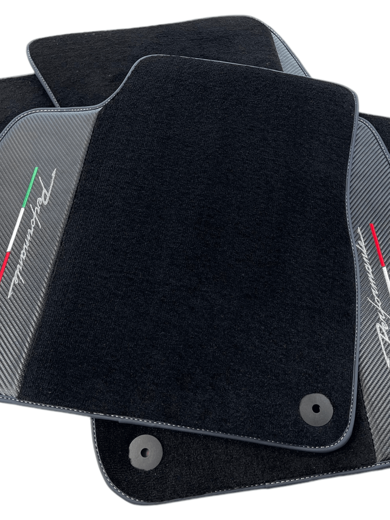 Floor Mats For Lamborghini Urus Performante With Carbon Leather - AutoWin