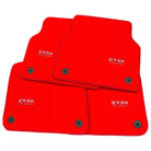 Red Floor Mats for Audi A1 3-door Hatchback 2010-2018 | ER56 Design