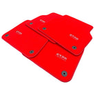 Red Floor Mats for Audi A1 - 5-door Hatchback (2019-2024) | ER56 Design