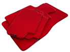 Red Floor Mats For BMW 1 Series E87 With M Package AutoWin Brand - AutoWin
