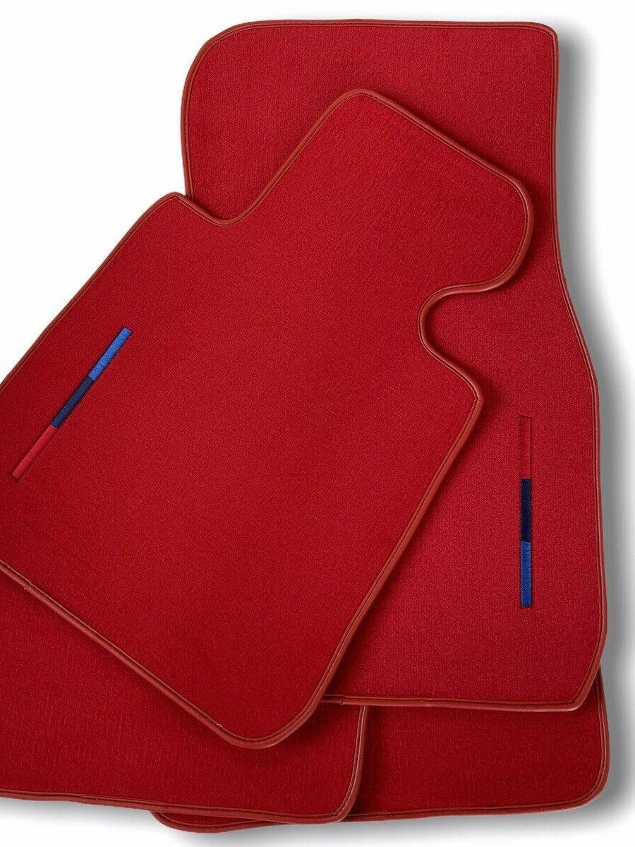 Red Floor Mats For BMW X4M Series F98 With M Package - AutoWin
