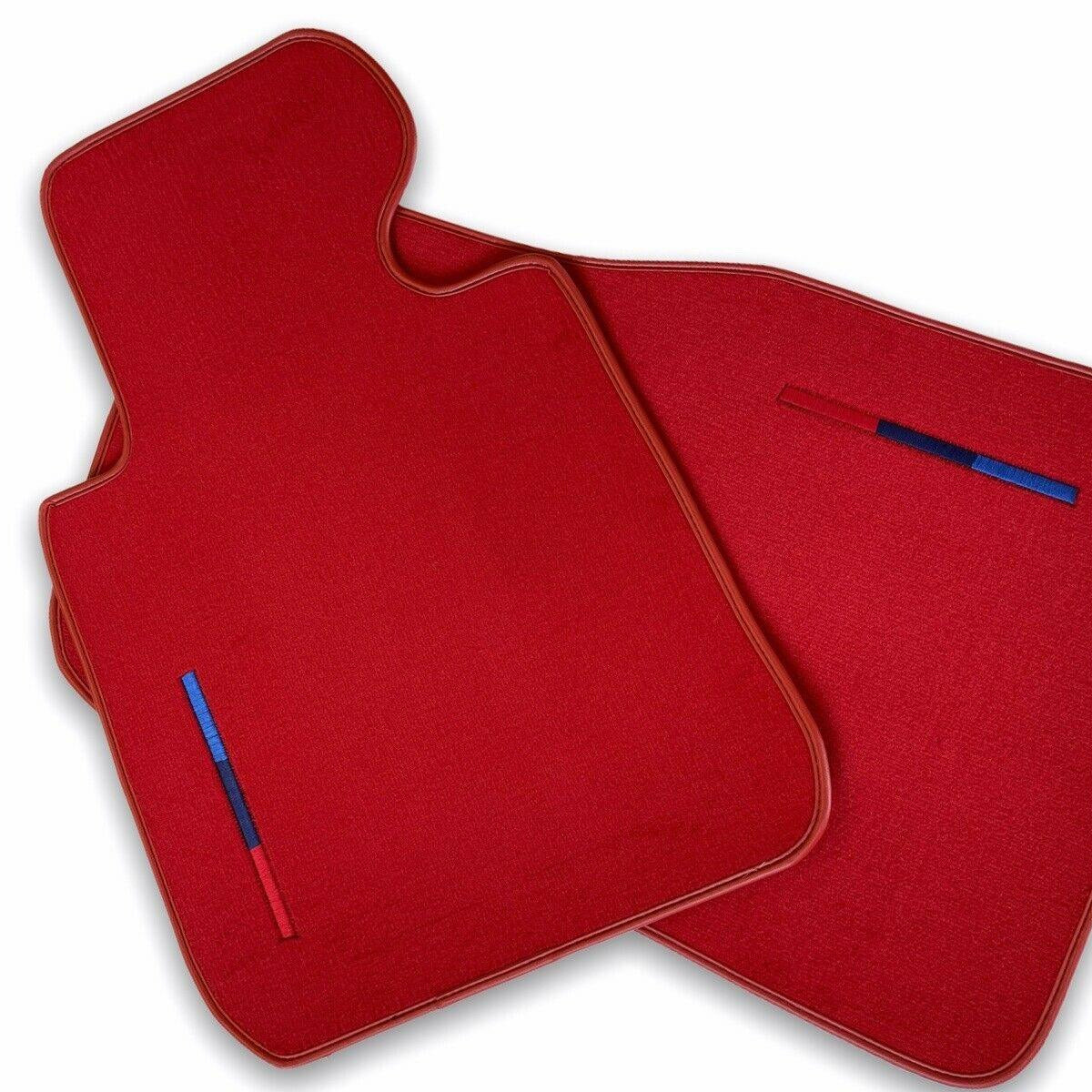 Red Floor Mats For BMW Z4 Series E89 With M Package - AutoWin