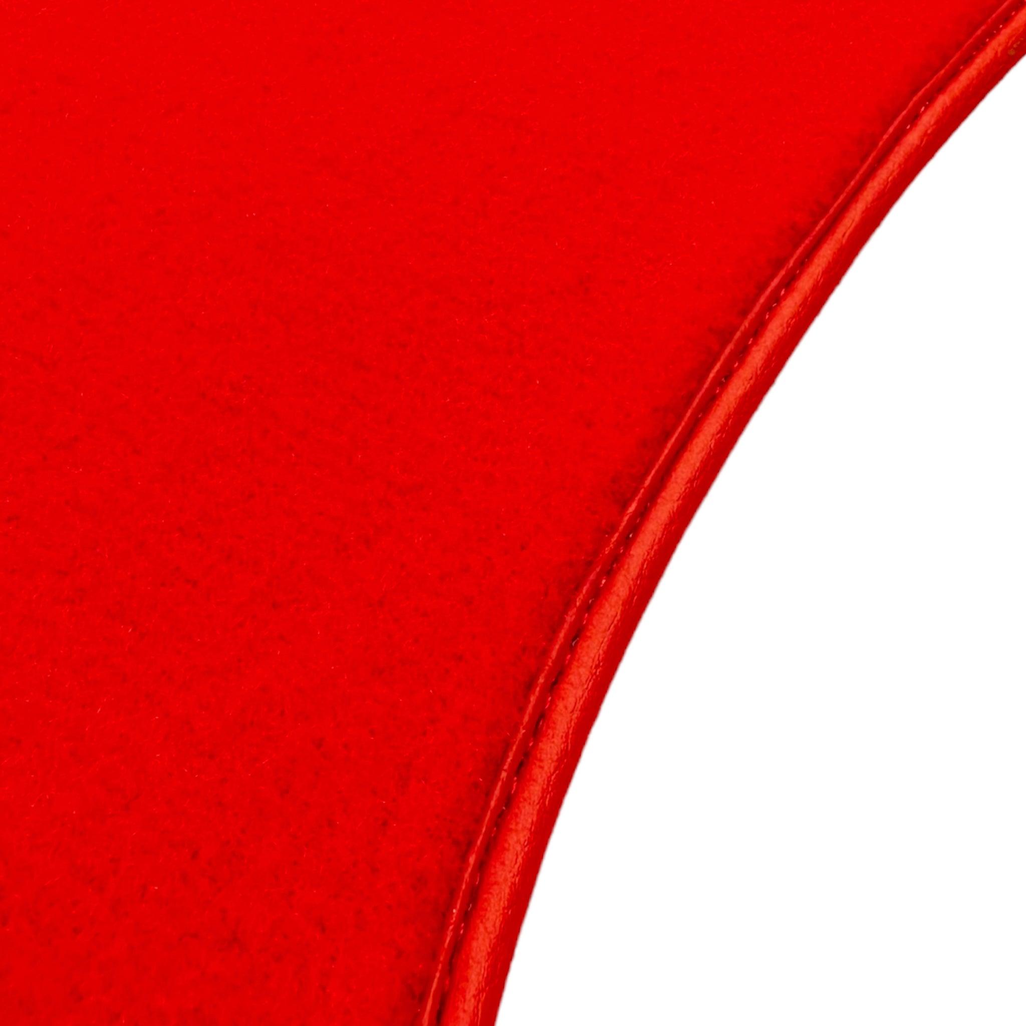 Red Floor Mats For Mercedes Benz GL-Class X166 (2012-2015) | Limited Edition