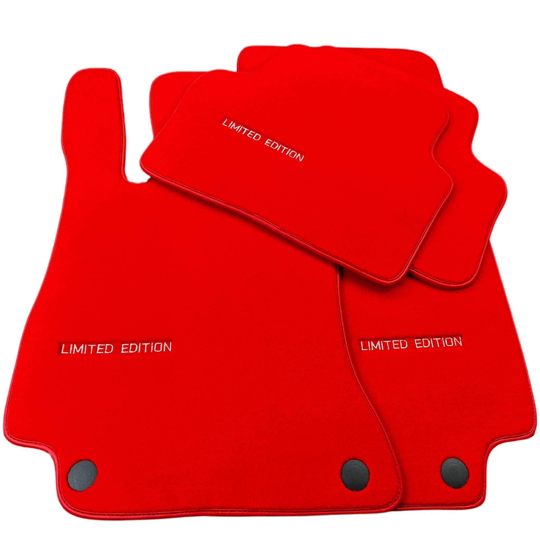 Red Floor Mats For Mercedes Benz S-Class W220 (1998-2005) Long Wheelbase | Limited Edition
