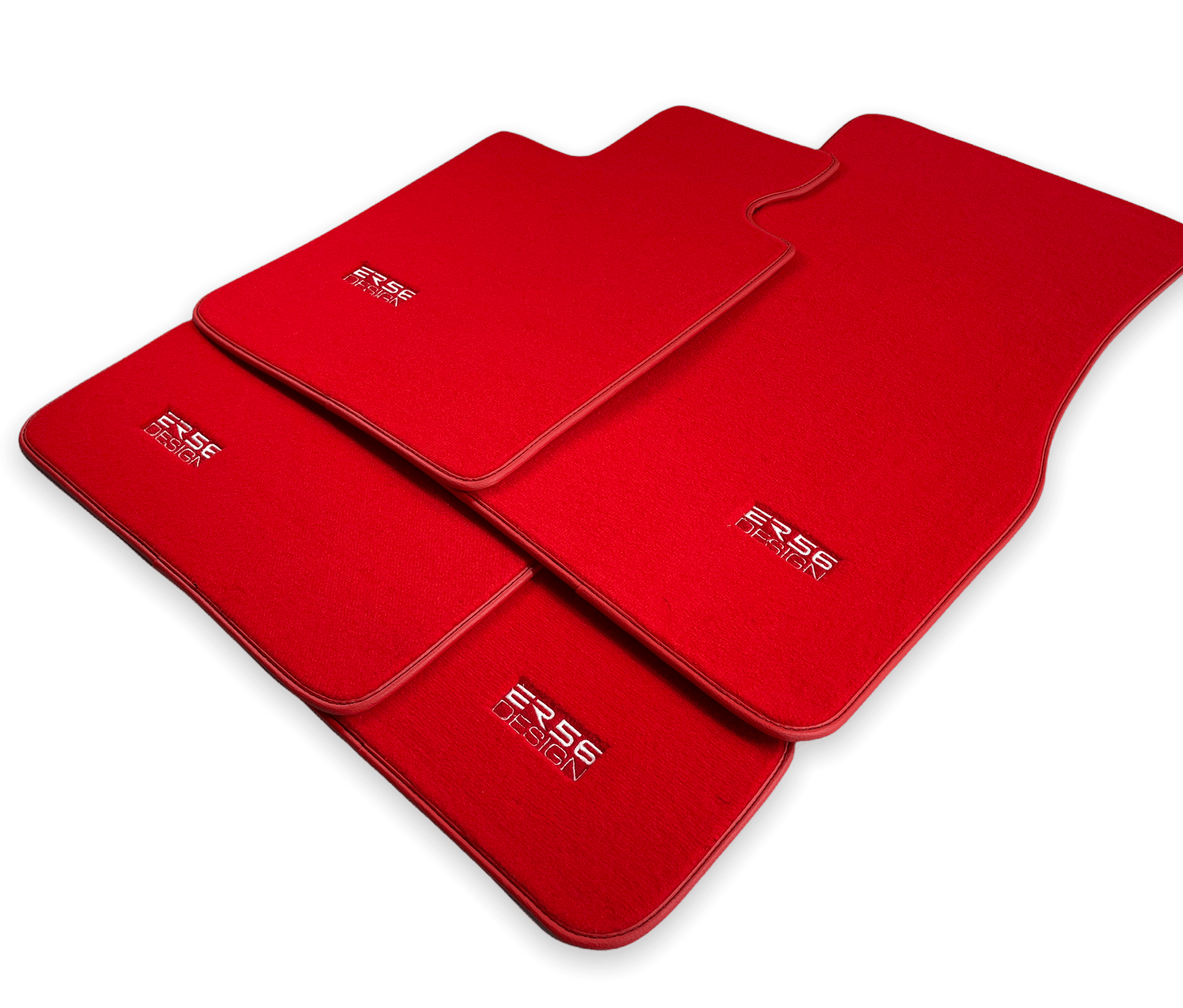 Red Mats For BMW 6 Series F13 2-door Coupe - ER56 Design Brand - AutoWin