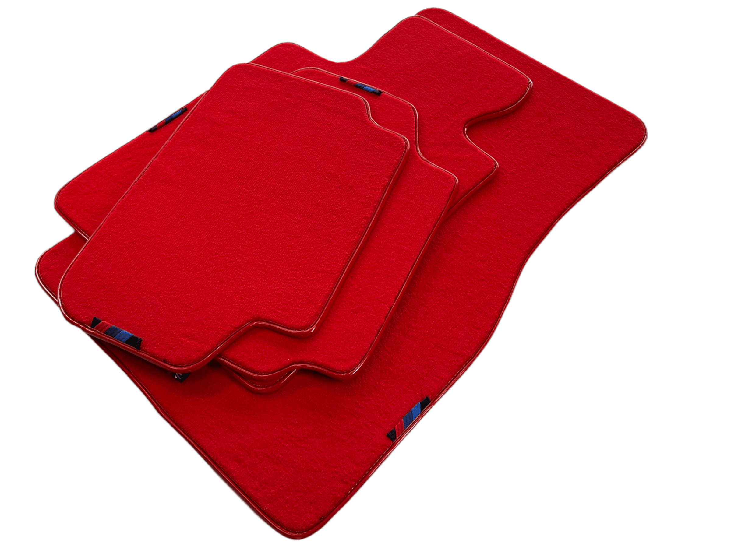 Red Mats For BMW iX1 - U11 SUV With M Package AutoWin Brand - AutoWin