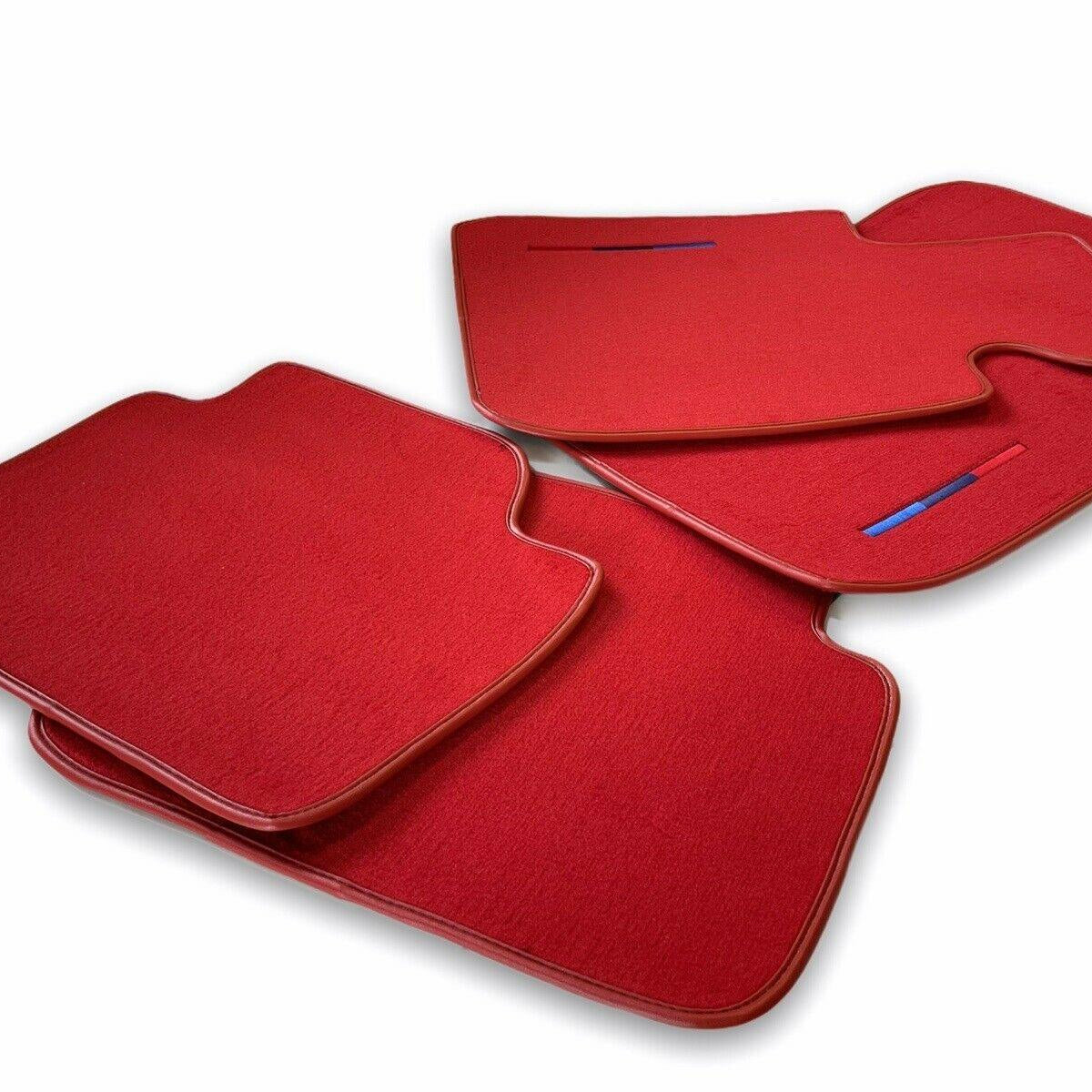 Red Mats For BMW M6 E64 Convertible With M Package - AutoWin