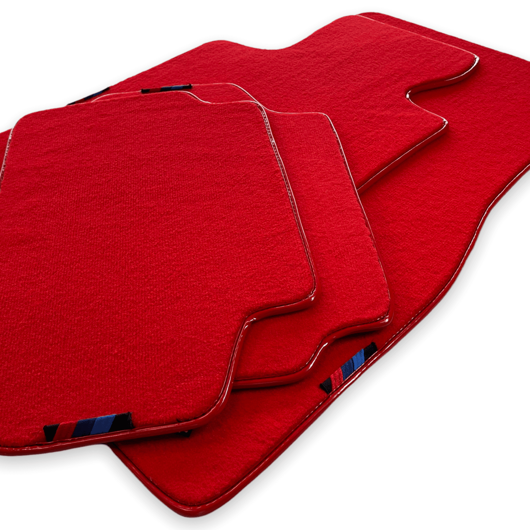 Red Mats For BMW M6 E64 Convertible With M Package AutoWin Brand - AutoWin