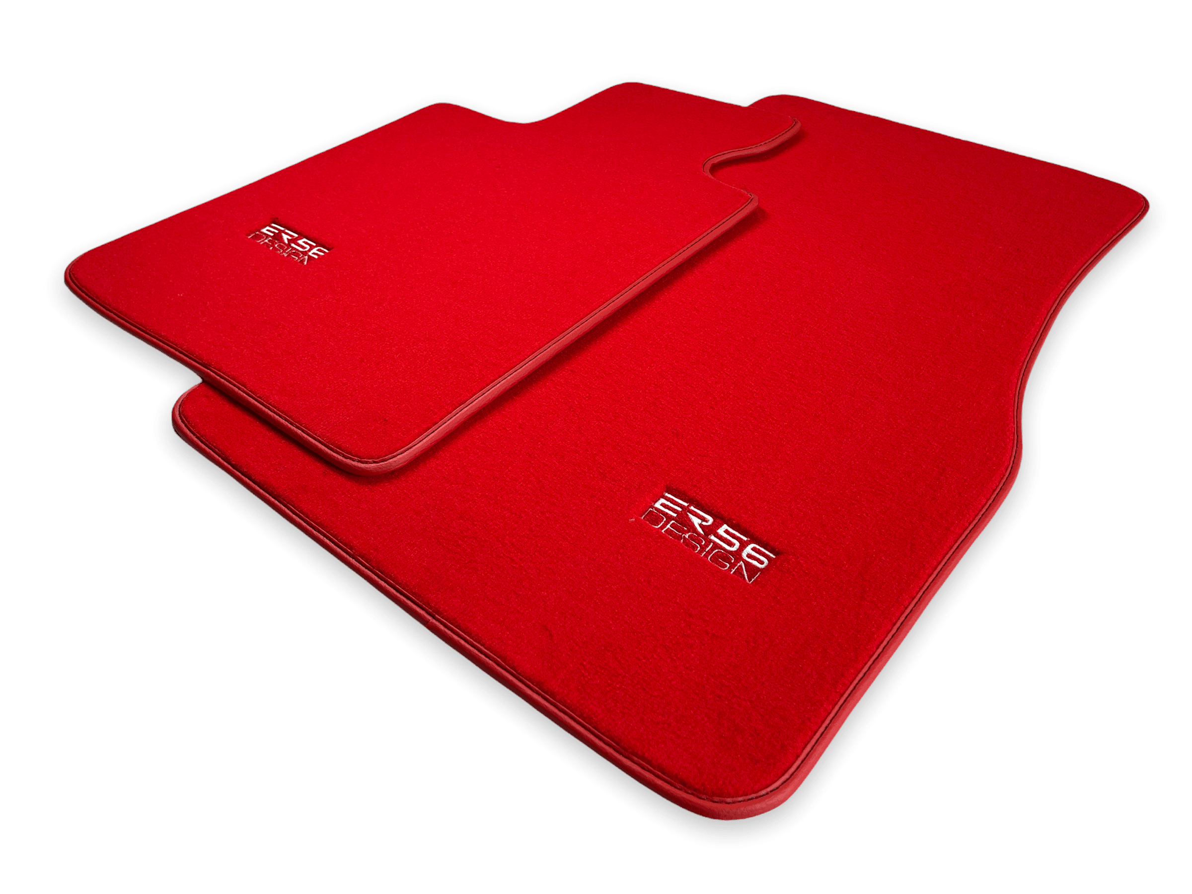 Red Mats For BMW M8 F91 Convertible - ER56 Design Brand - AutoWin