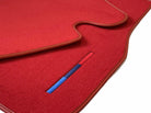 Red Mats For BMW M8 F91 Convertible With M Package - AutoWin