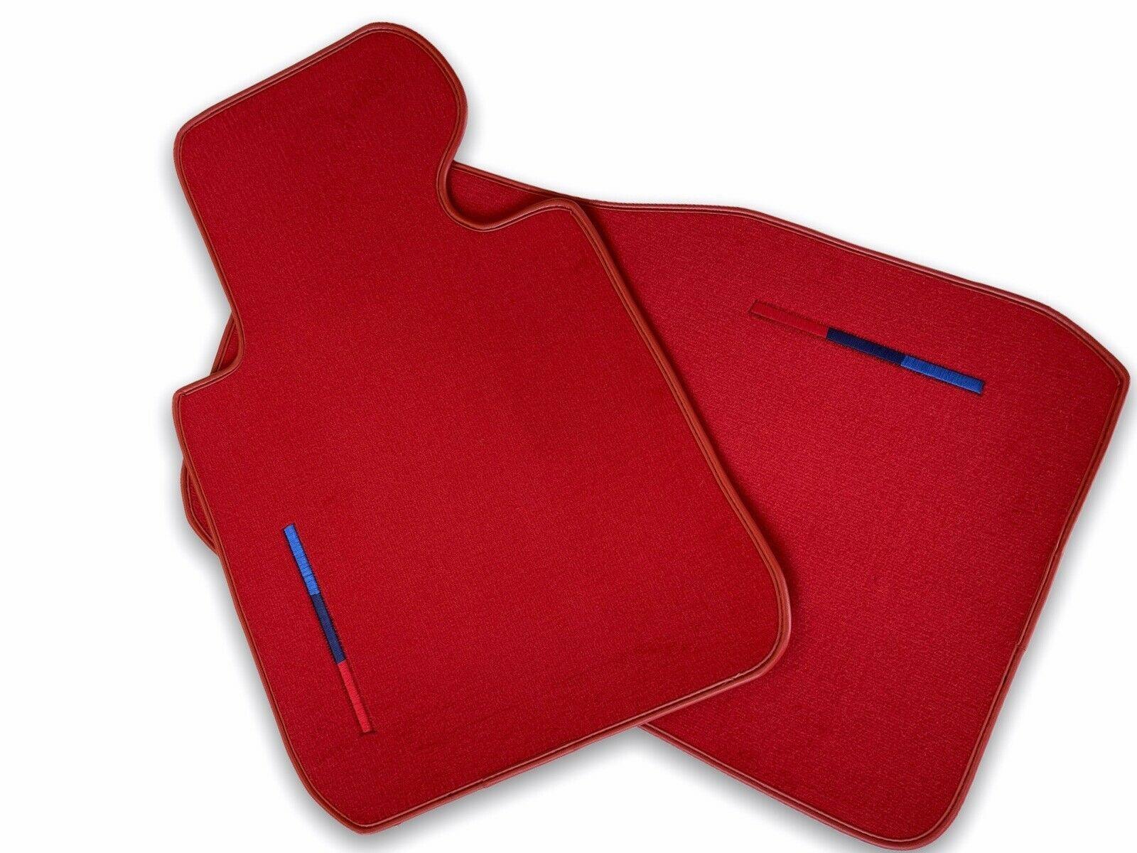 Red Mats For BMW M8 F91 Convertible With M Package - AutoWin