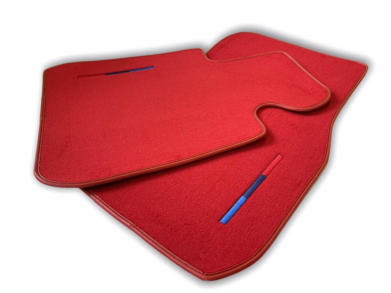 Red Mats For BMW M8 F91 Convertible With M Package - AutoWin